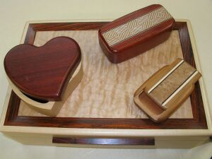 Secret & Jewelry Boxes from Heartwood Creations